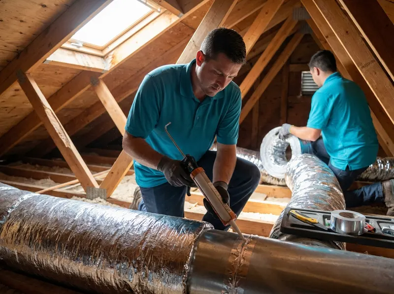 Attic Ductwork Sealing & Replacement in Phoenix, AZ
