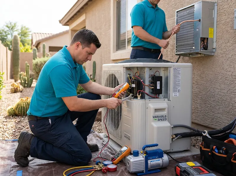 Variable-Speed Inverter System Installation in Phoenix, AZ